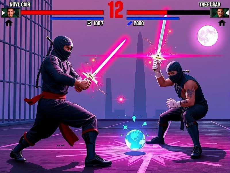 Neon Ninjas tournament scene in India